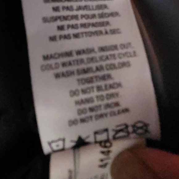 Womens Reitmans Black Puffer Winter Coat w Faux Fur Hood Size L - Picture 10 of 10